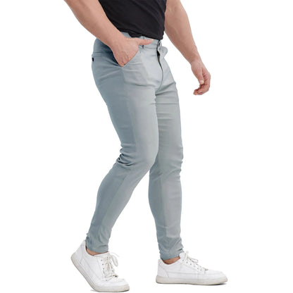 Mens Chinos Pants Slim Fit Stretch Dress Pant