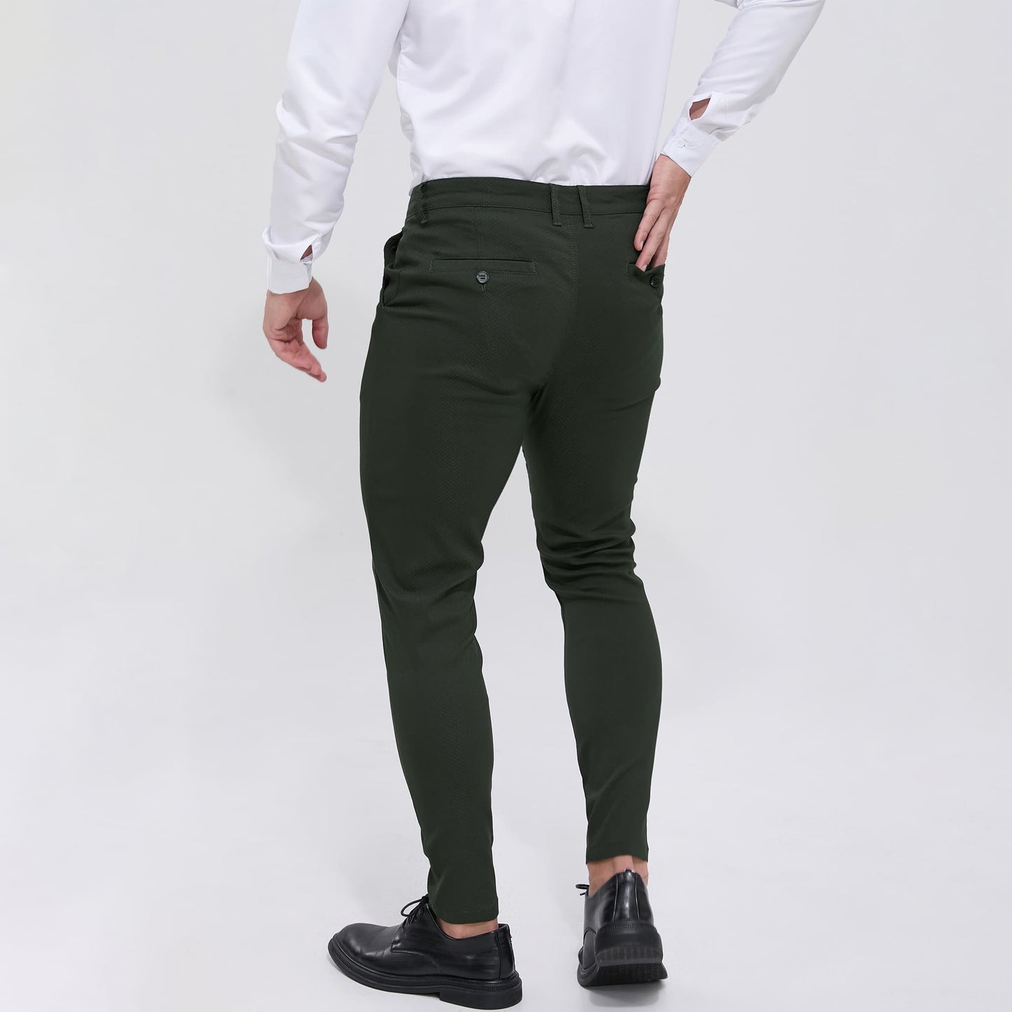 dark green 28 inseam mens pants stretchy