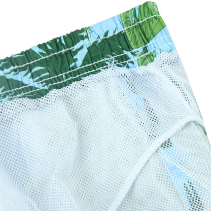 hawaiian swim trunks mens with lining