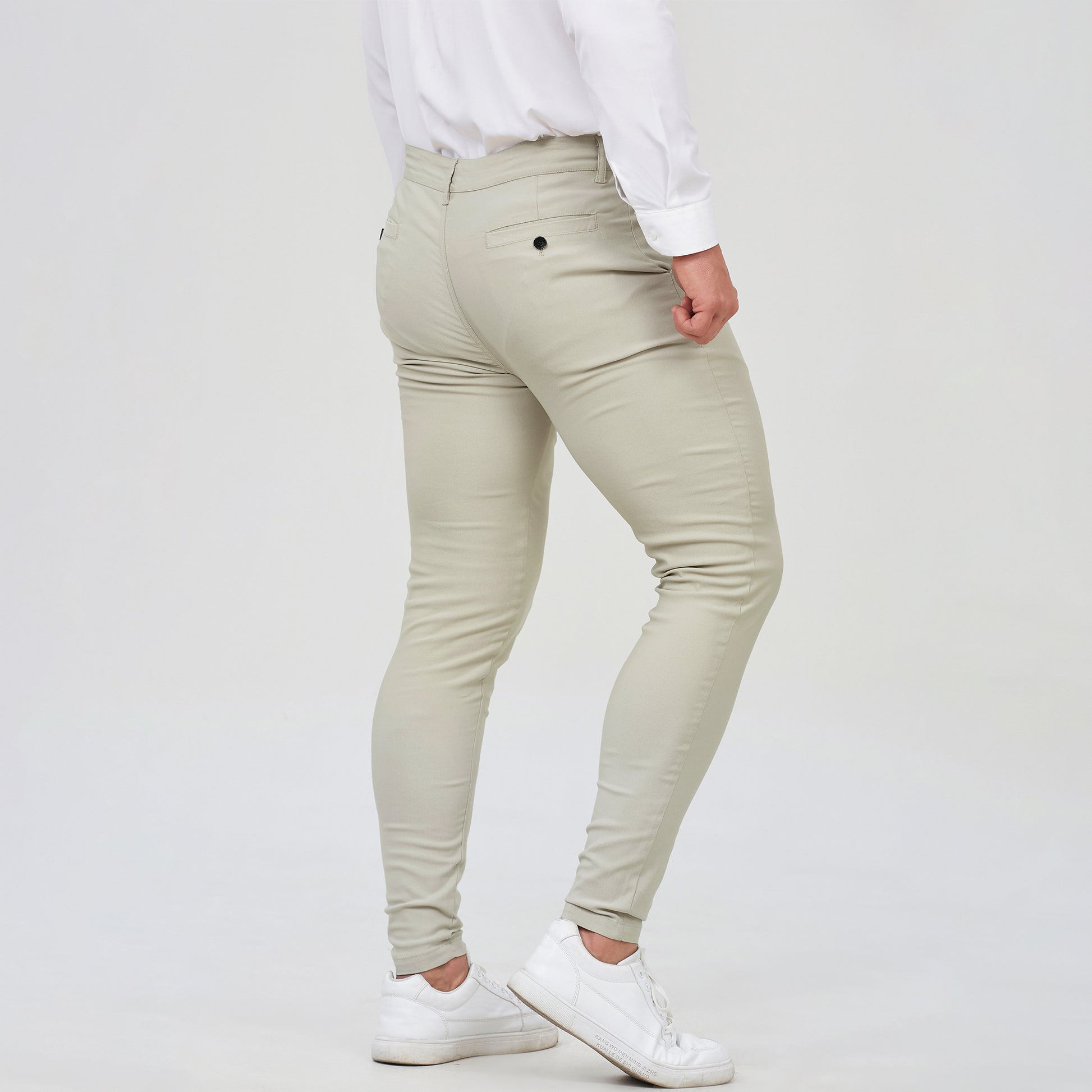 khaki dress pants for men slim fit strtechy