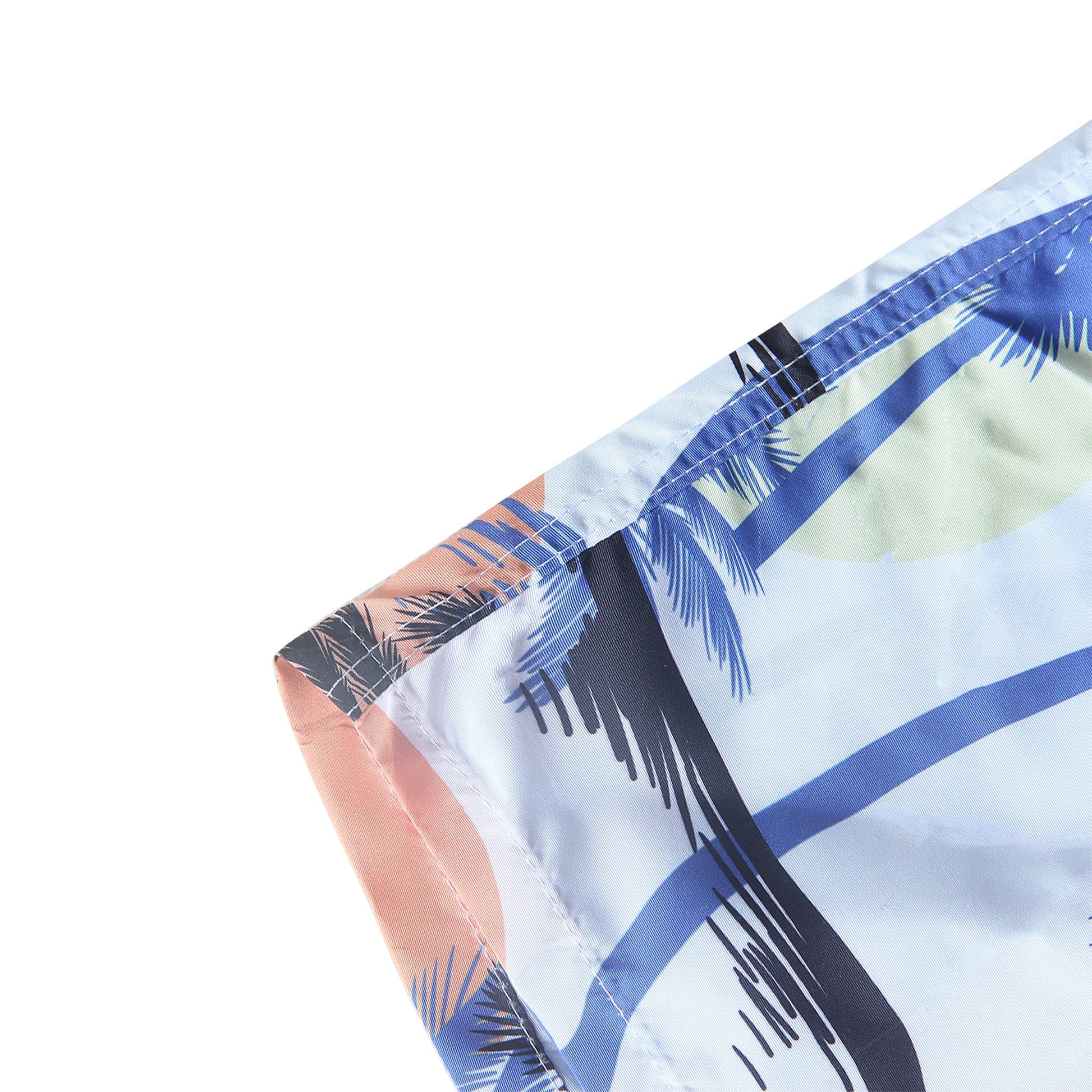 coconut tree men's board shorts bottom