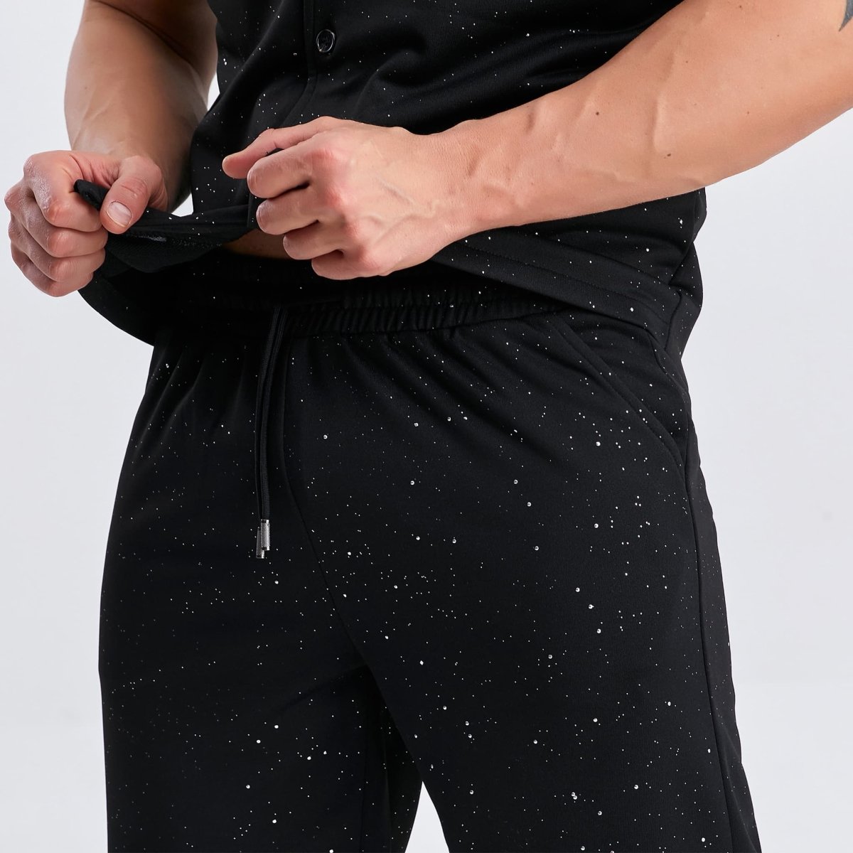 drawstring mens shorts outfits vacation sparkling