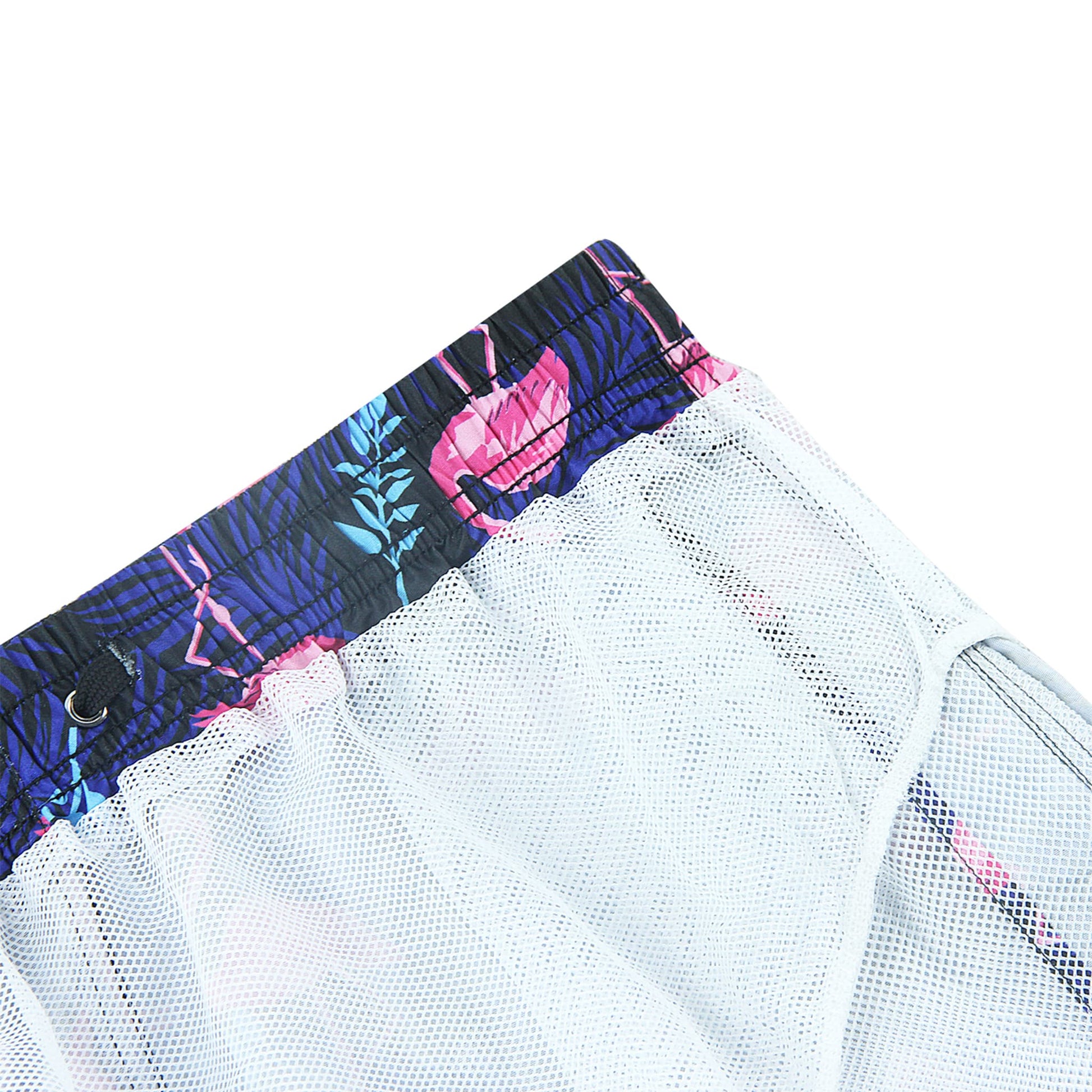 mens swim trunks short with mesh liner
