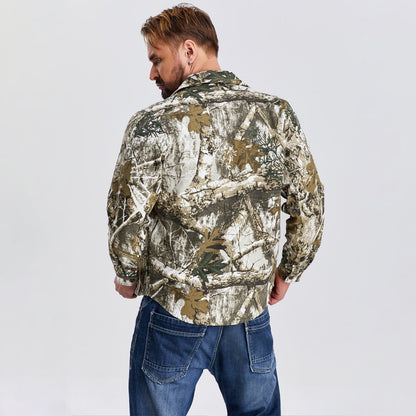 realtree original camo shirt for men long sleeve