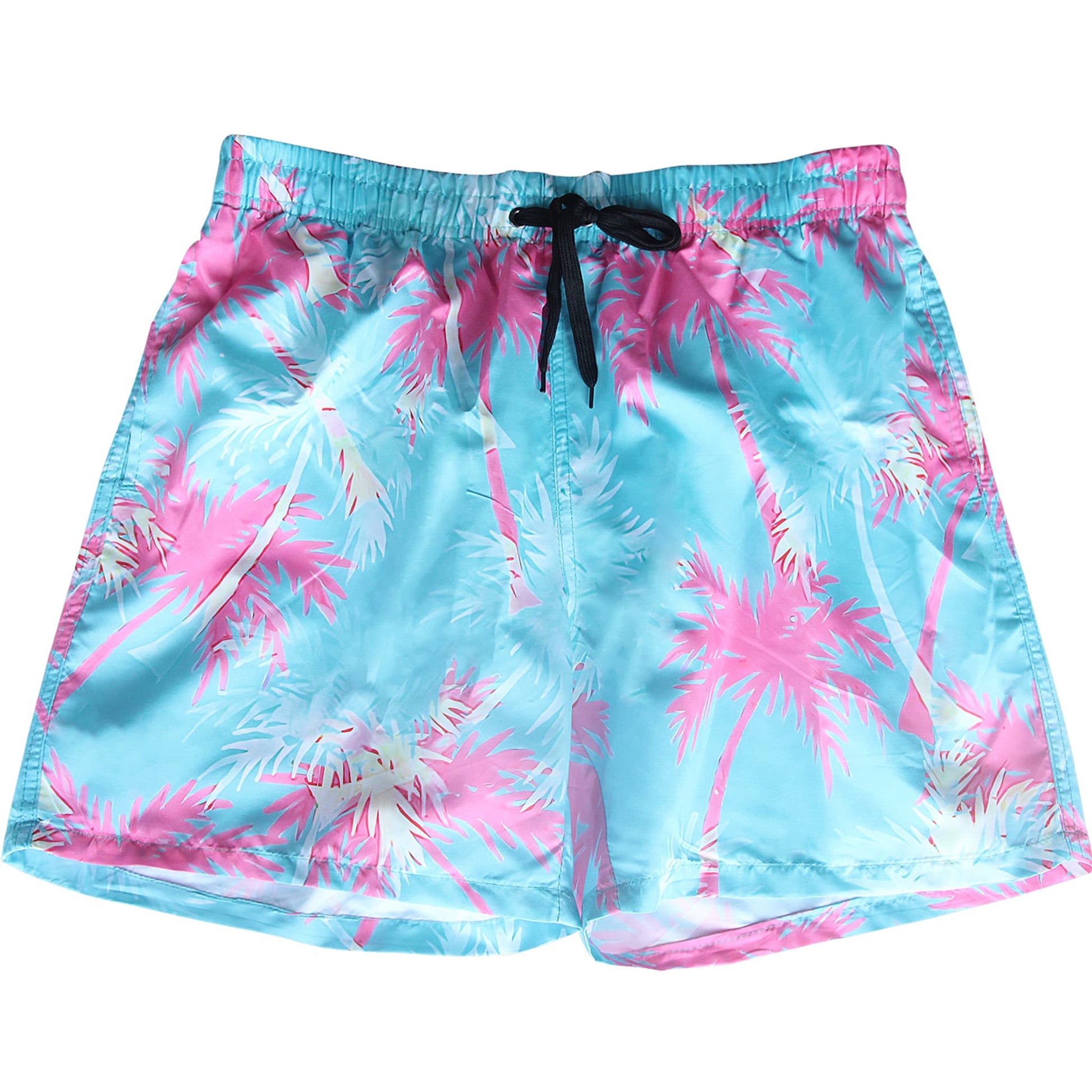 coconut tree shorts with liner men drawstring