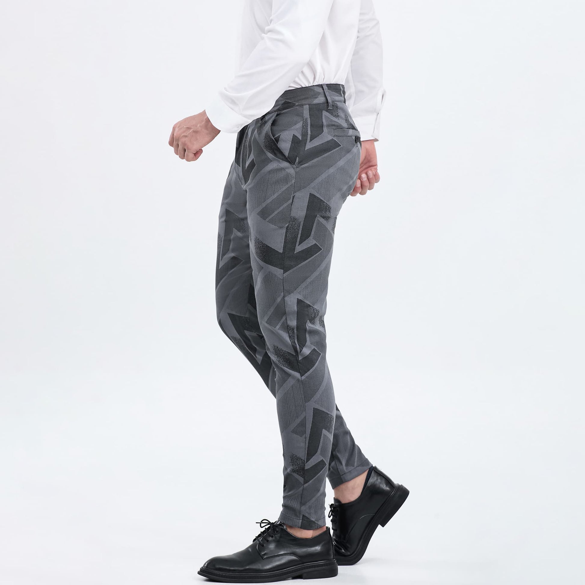 slim fit trousers for men stretchy